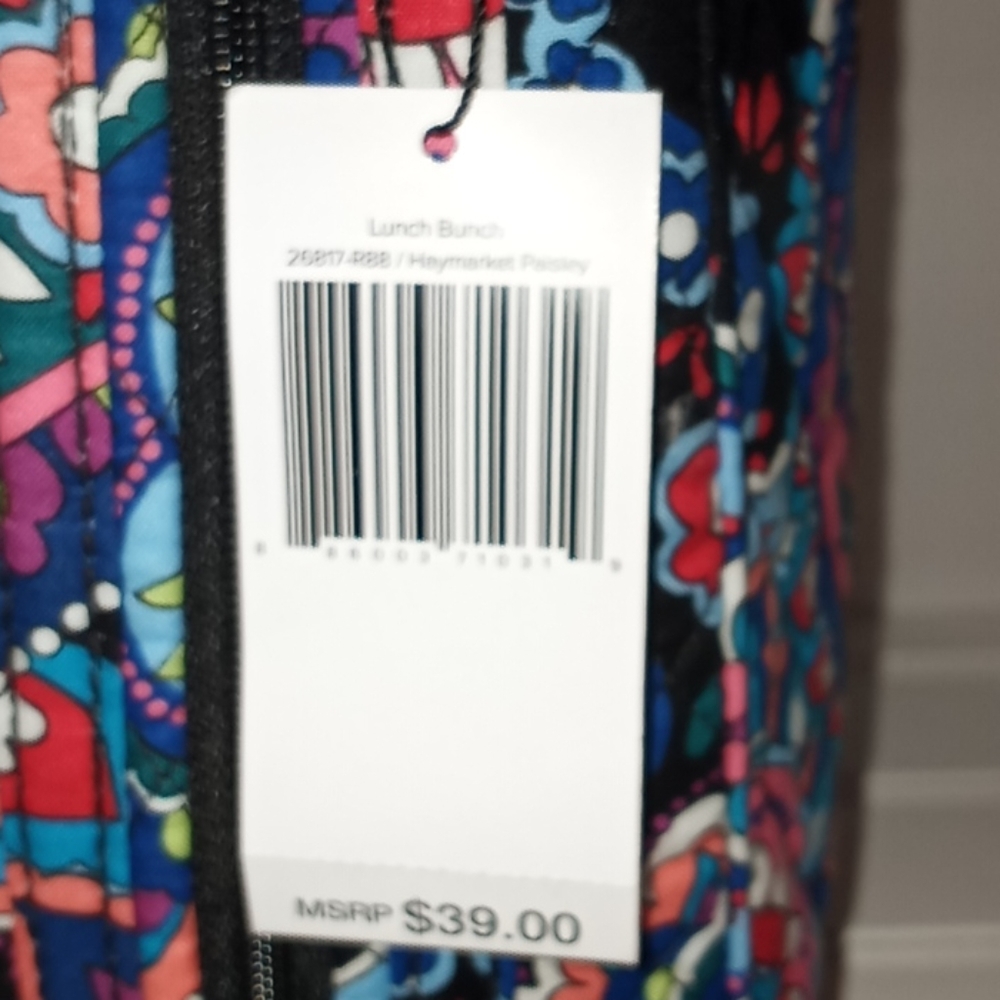Vera Bradley  Haymarket Paisley  Lunch Bunch - Picture 4 of 12